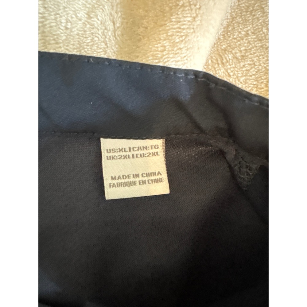 Chick-fil-A Team Style Navy Blue Red Trim Chef Coat Jacket Uniform Shirt Mens XL - Picture 7 of 7